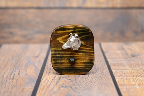 Short haired collie wooden - short,