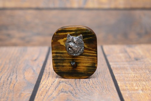 Cairn terrier wooden - terrier,