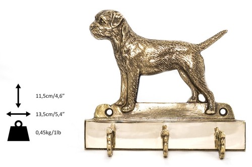 Border terrier brass - terrier, coat
