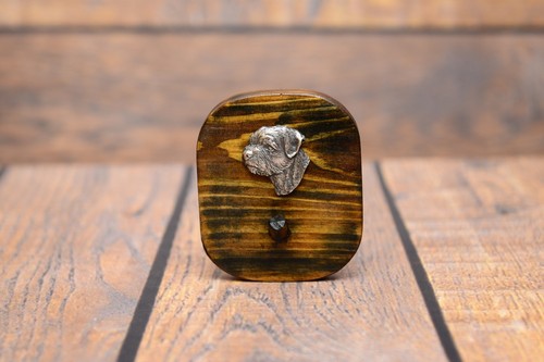 Border terrier wooden - terrier,