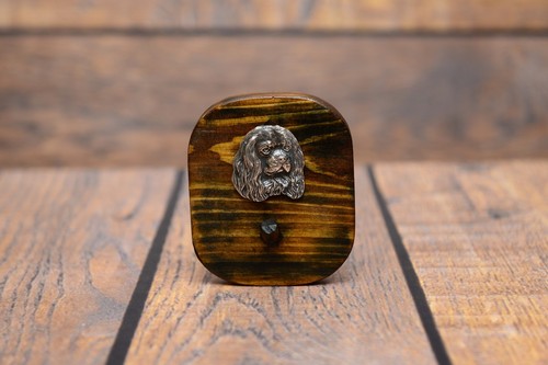 King charles spaniel - spaniel, wooden