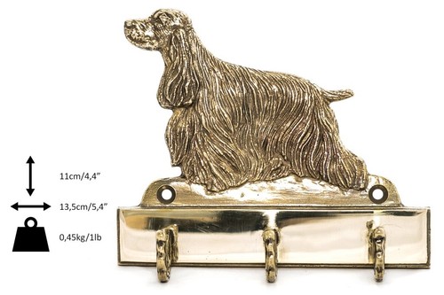 English cocker spaniel brass - english,